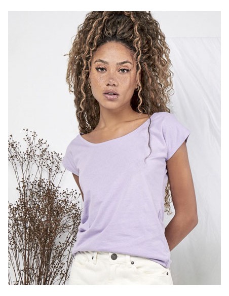 BUI-BB013-Ladies Wide Neck Tee 2